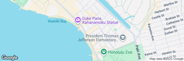 Google Maps Waikiki, Alohilani Resort Waikiki Beach 2490 Kalakaua Ave, Honolulu, HI 96815-3240, United States of America